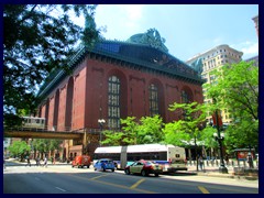 Harold Washington Library - postmodern building from 1991